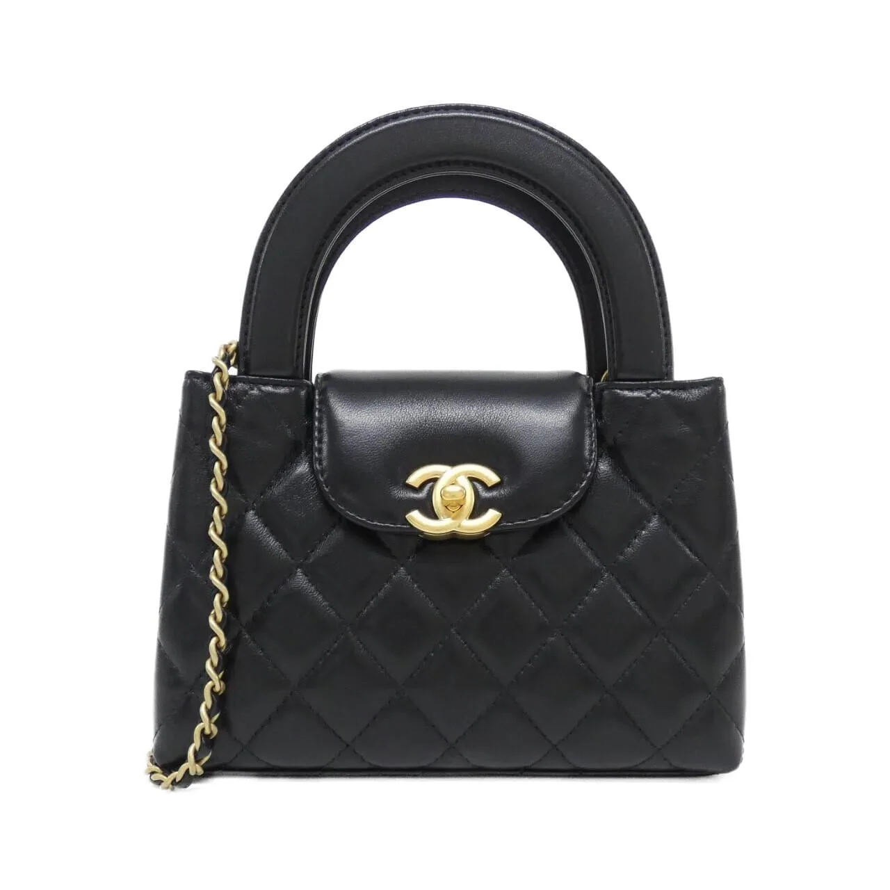 CHANEL AS4416 Handbag Lambskin Black