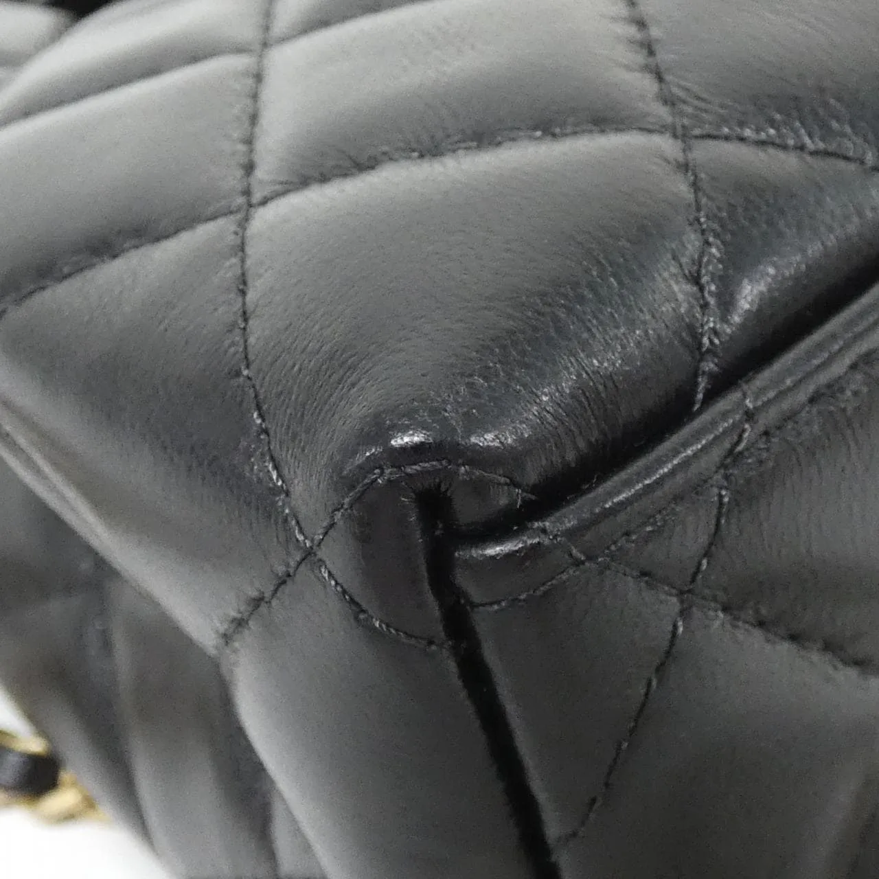 CHANEL AS4416 Handbag Lambskin Black Lambskin Rank A - Thumbnail 3