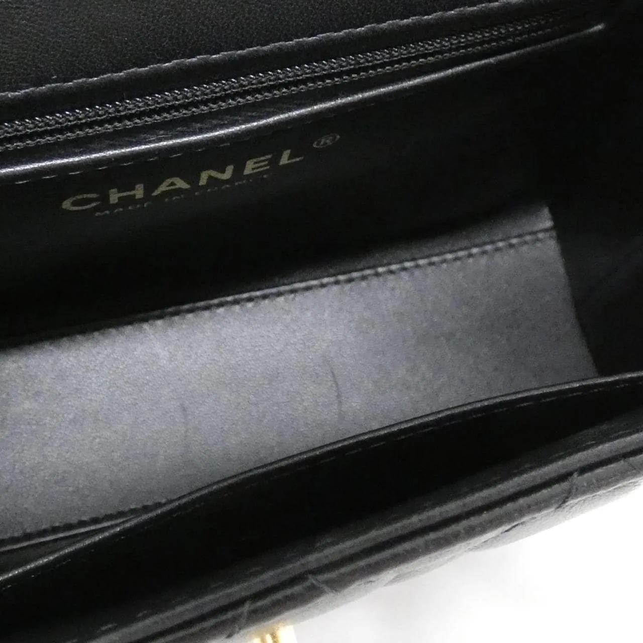 CHANEL AS4416 Handbag Lambskin Black Lambskin Rank A - Thumbnail 7