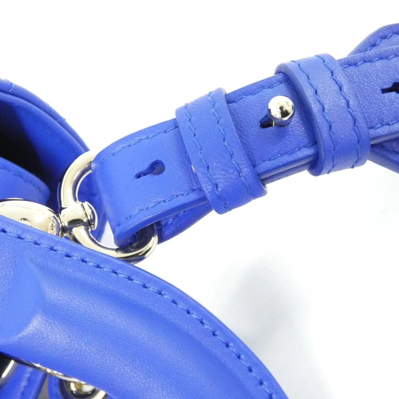 DIOR Lady Dior M05380OCEA Handbag Lambskin 黑色 羊皮 中古品A - 縮圖 7