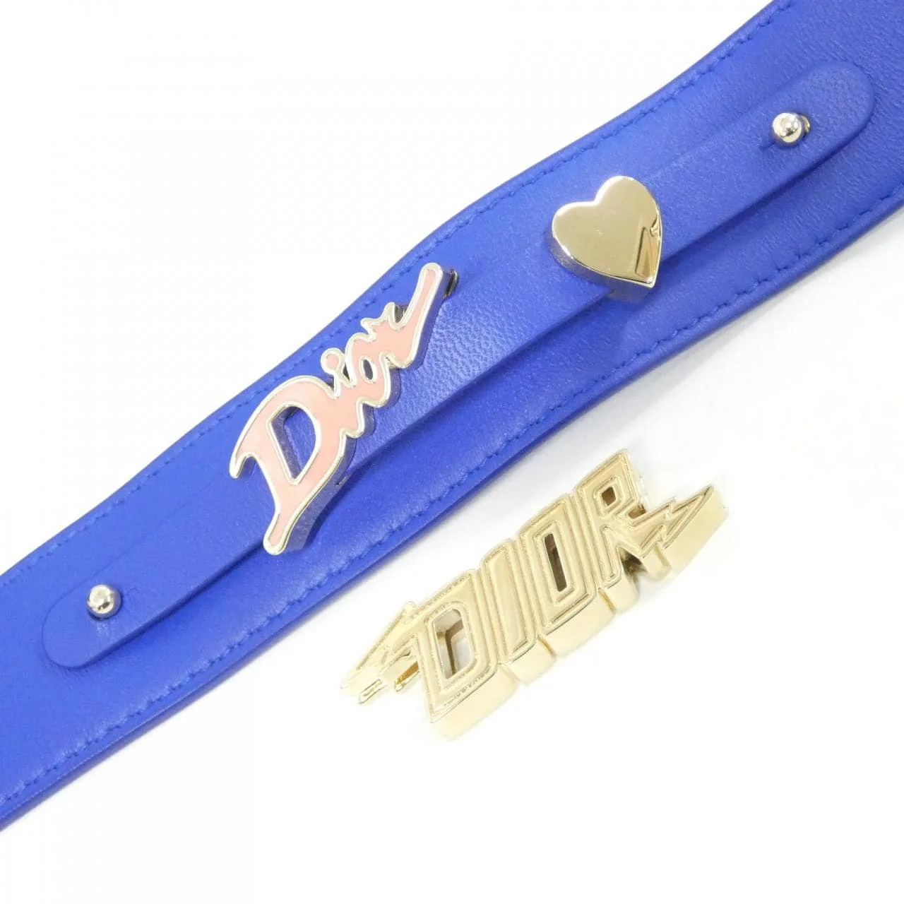 DIOR Lady Dior M05380OCEA Handbag Lambskin 黑色 羊皮 中古品A - 縮圖 8