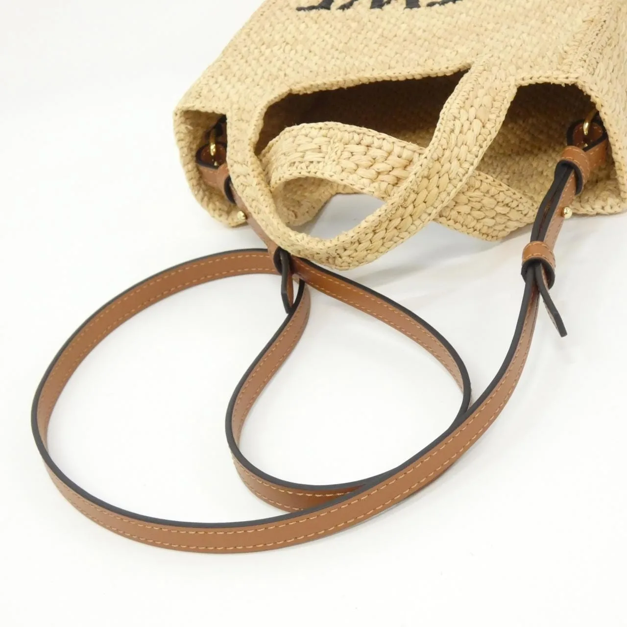 LOEWE A685V46X01 托特包 黑色 中古品A - 縮圖 9