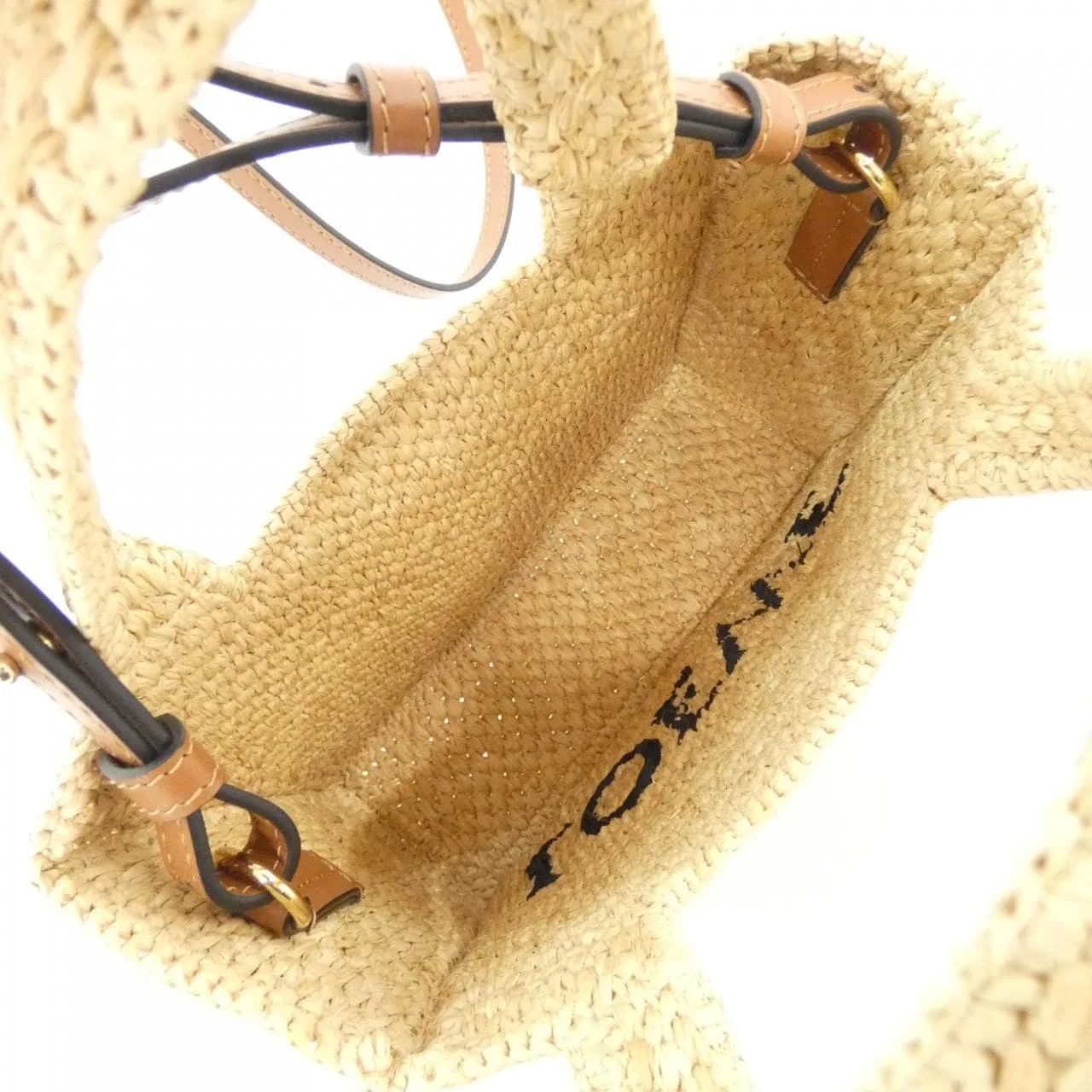 LOEWE A685V46X01 托特包 黑色 中古品A - 縮圖 10