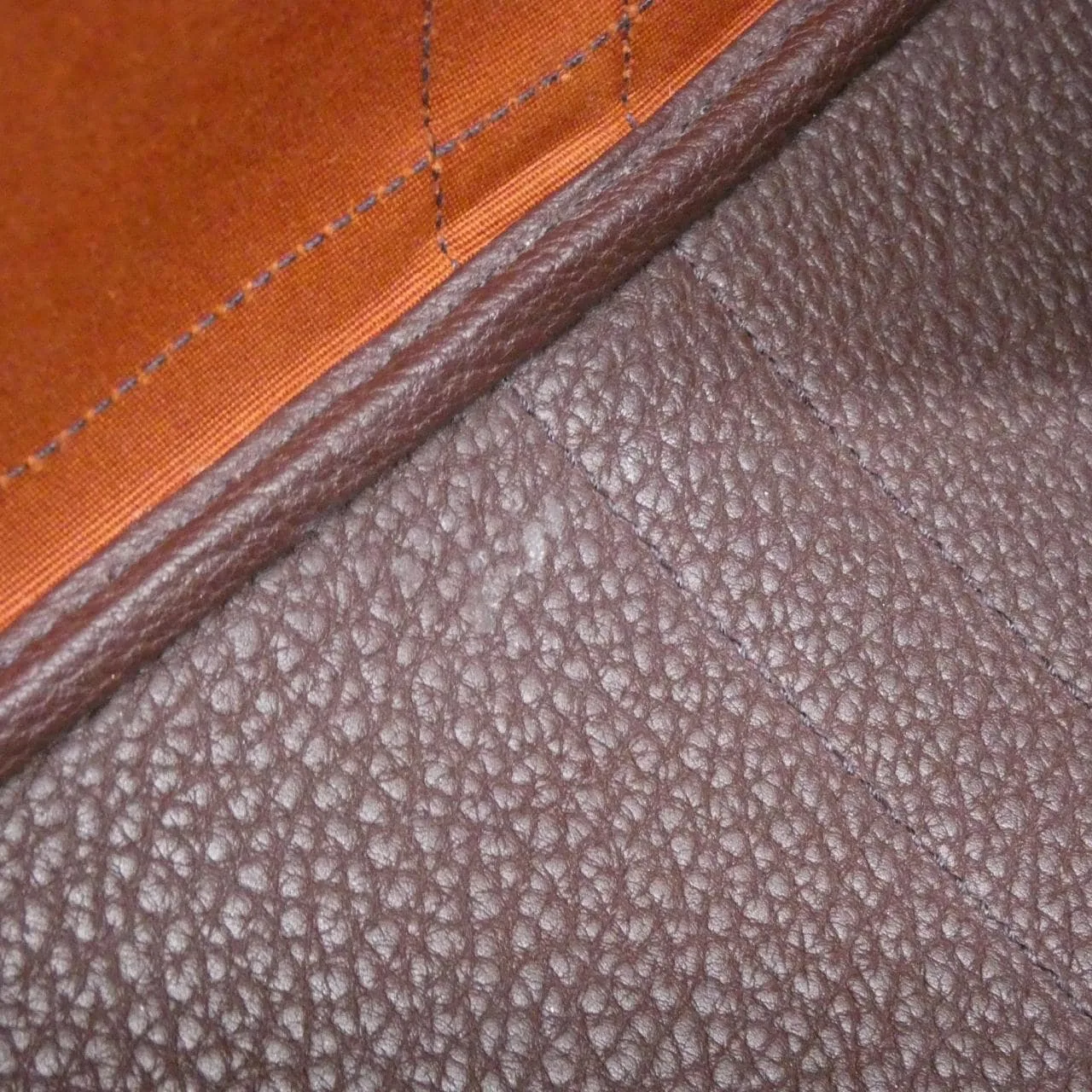 HERMES Garden Party 082262CK Tote Orange Rank A - Thumbnail 8