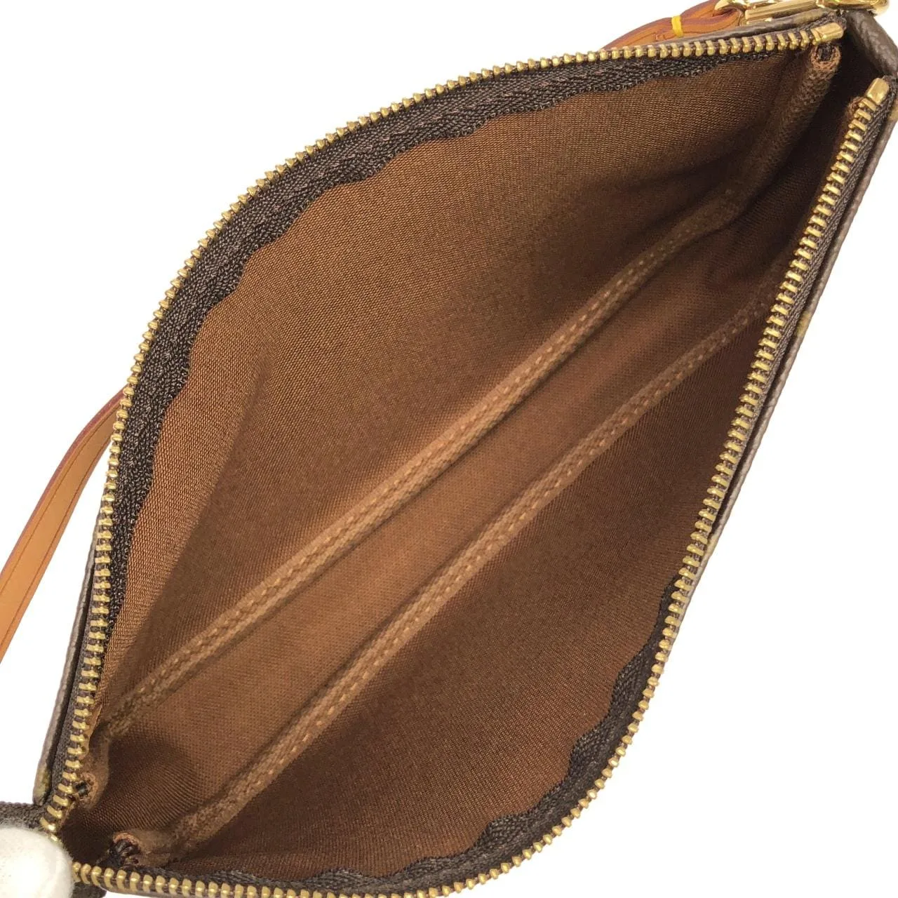 LOUIS VUITTON Pochette M51980 Pochette Monogram 黑色 Monogram 中古品A - 縮圖 6