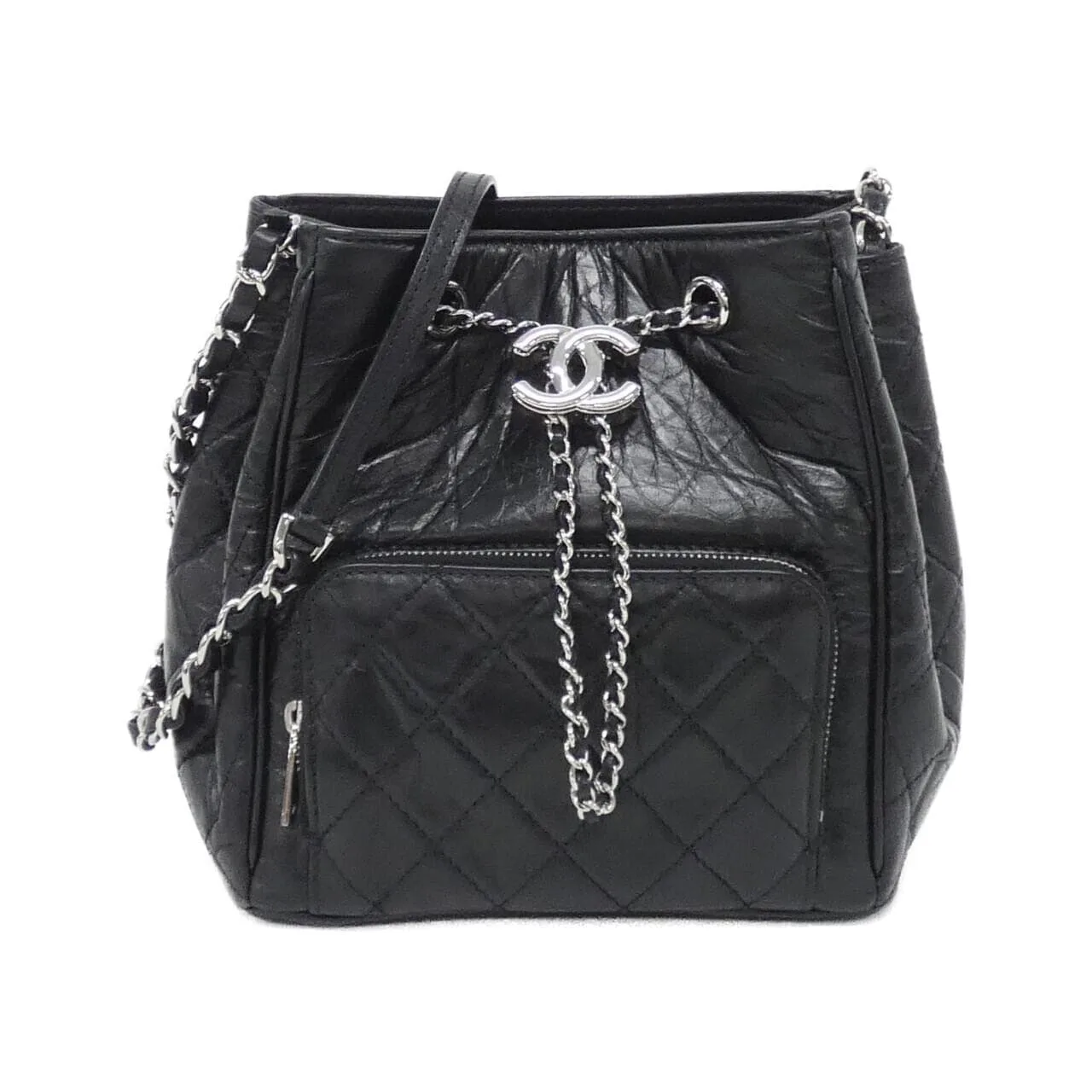 CHANEL 57818 Shoulder Black