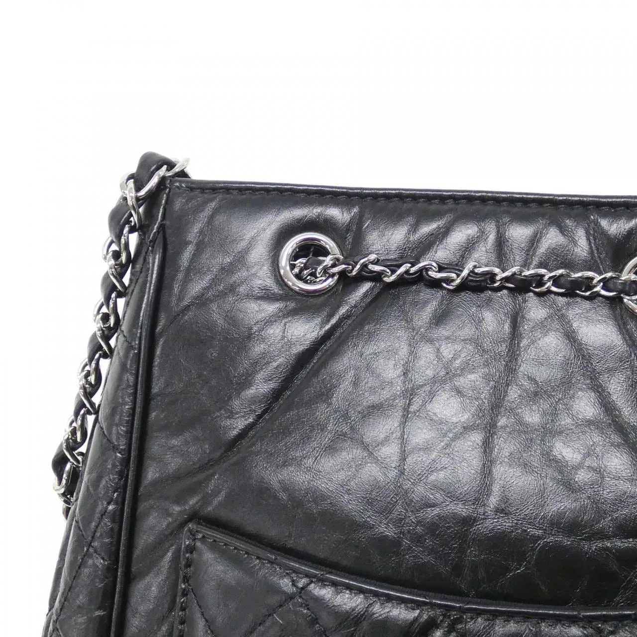 CHANEL 57818 Shoulder Black Rank A - Thumbnail 4