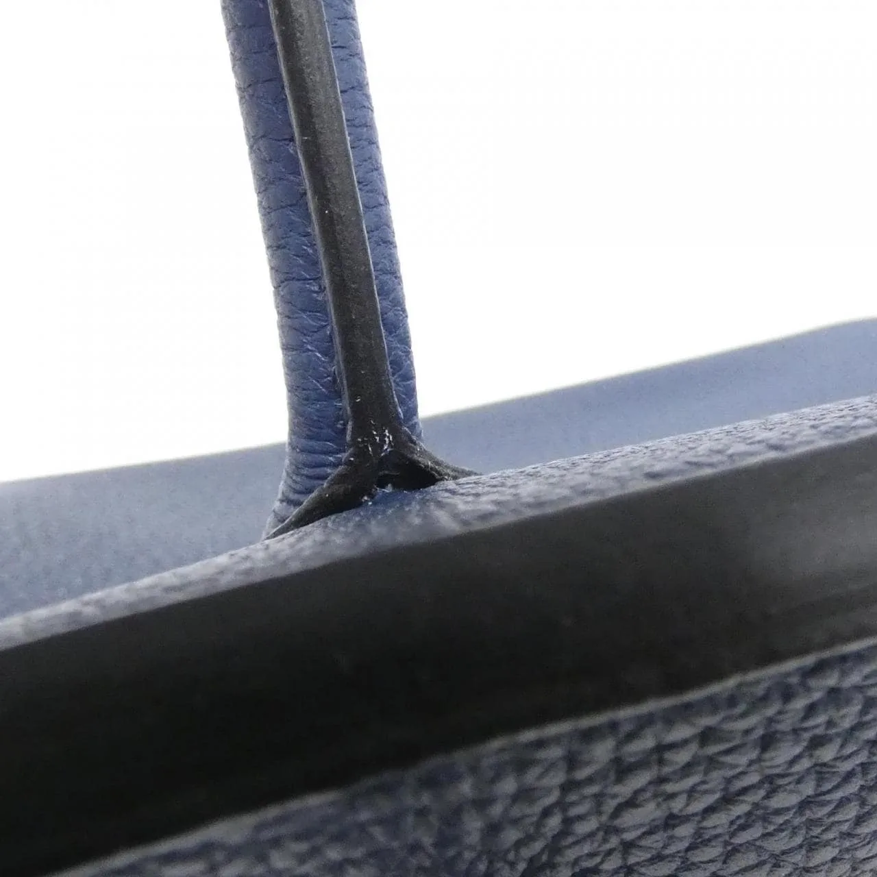 HERMES Birkin 041344CC Handbag Togo 藍色 Togo 牛皮 中古品A - 縮圖 7