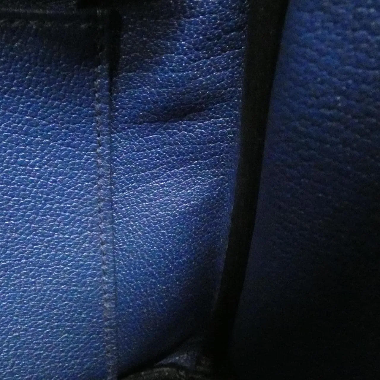 HERMES Birkin 041344CC Handbag Togo 藍色 Togo 牛皮 中古品A - 縮圖 9