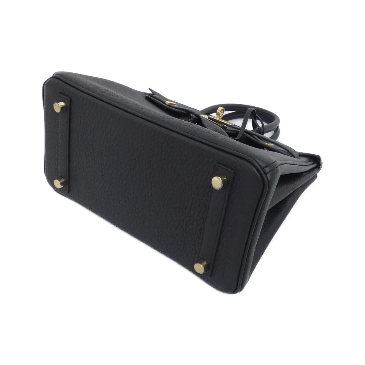 HERMES Birkin 041344CC Handbag Togo Black Togo Leather Unused - Thumbnail 3