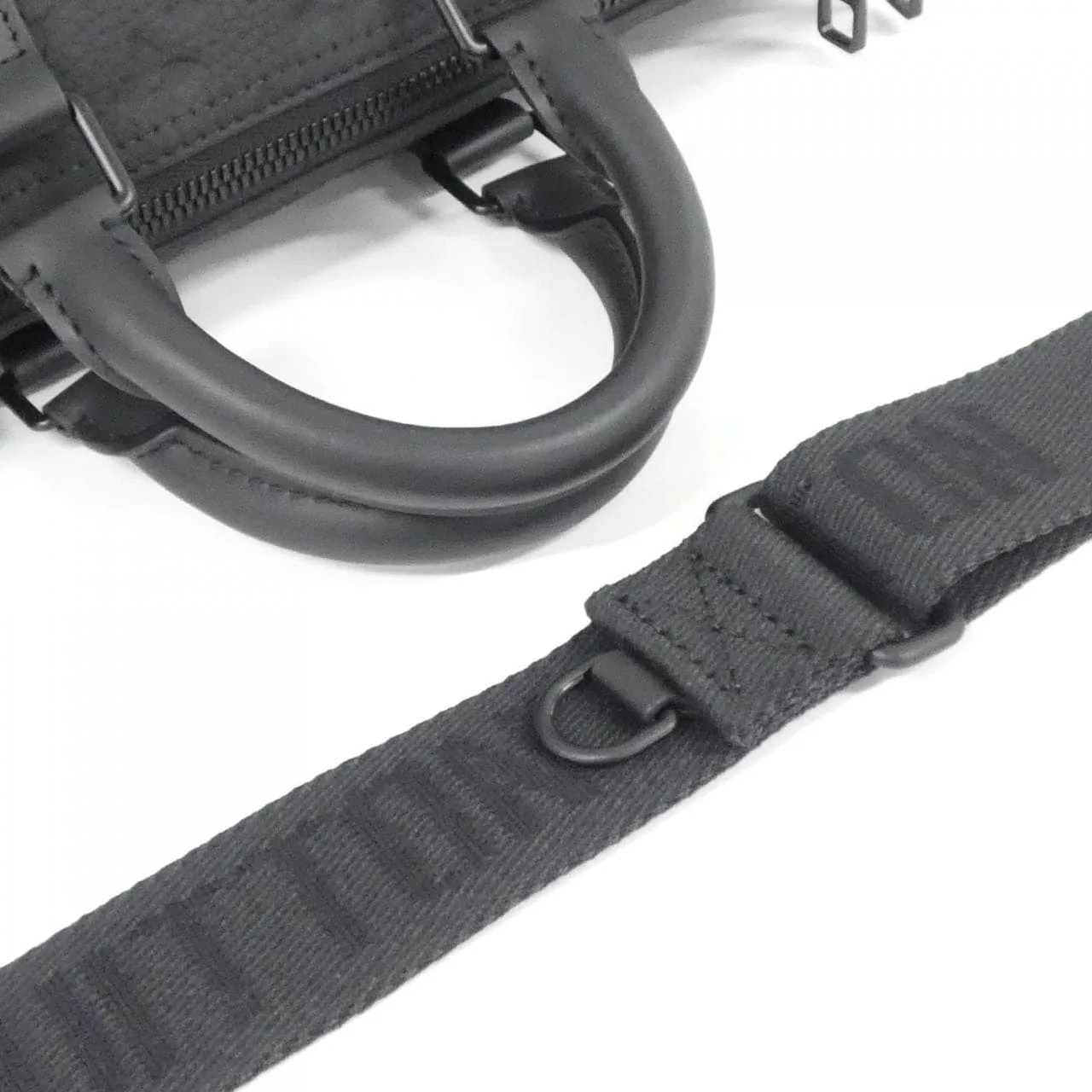 LOUIS VUITTON Keepall M22765 Boston Monogram 黑色 Monogram 中古品A - 縮圖 3