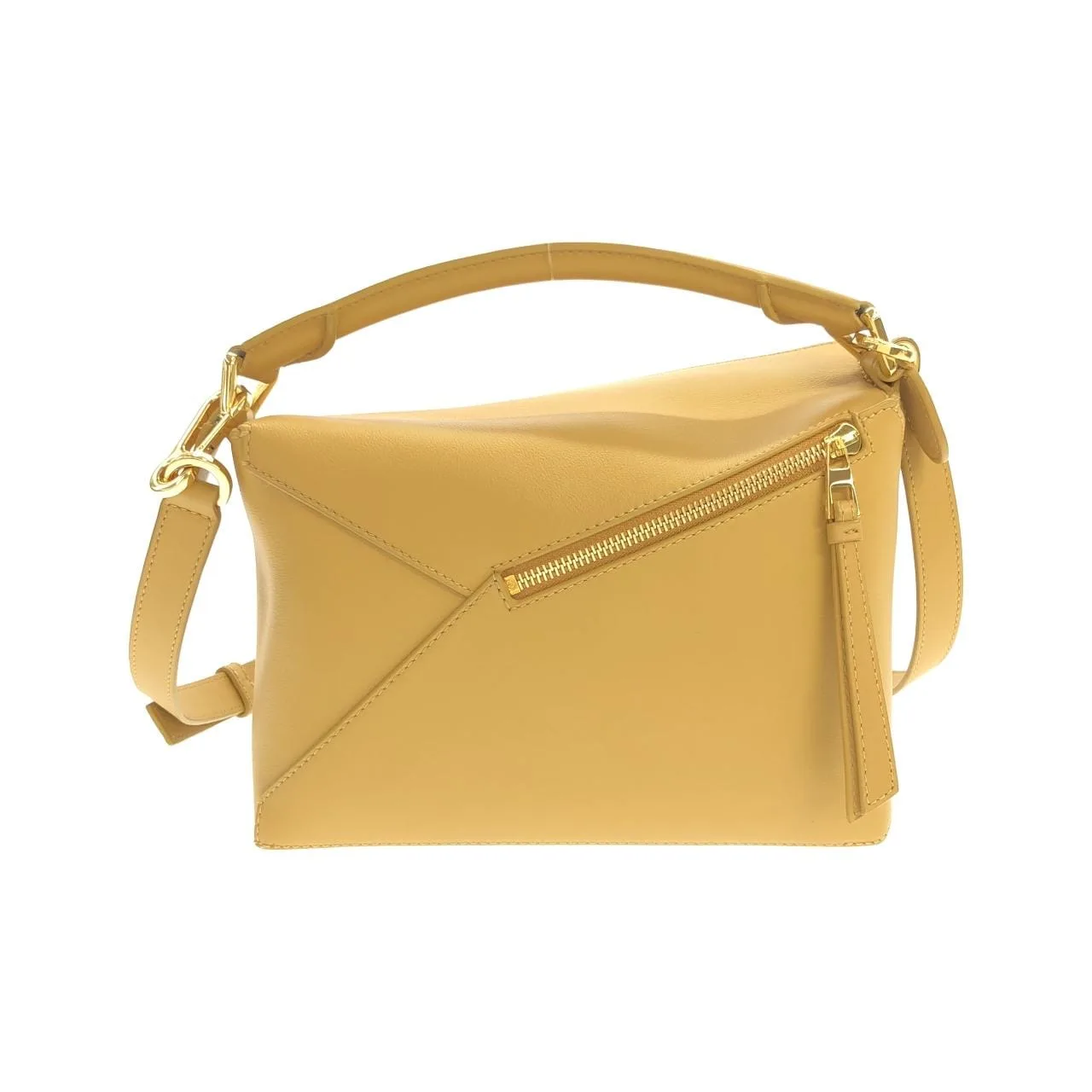 LOEWE Puzzle A510P60X41 手提包 黑色 中古品A - 縮圖 2