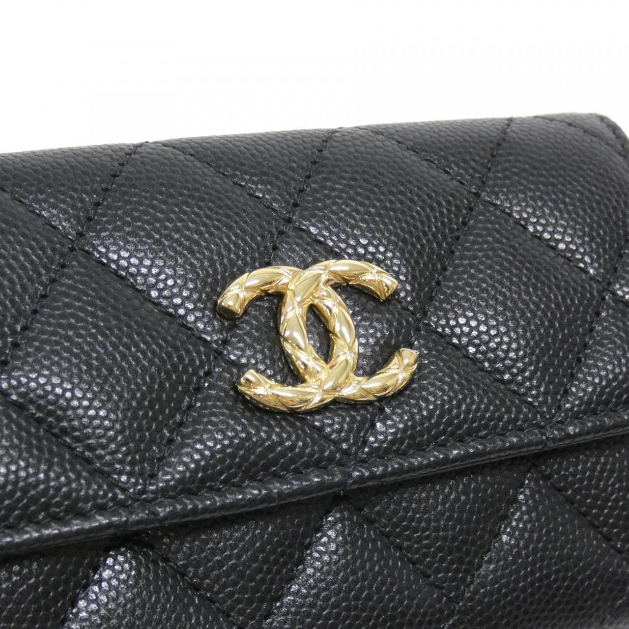 CHANEL AP5010 Card Case Grained Calfskin 3