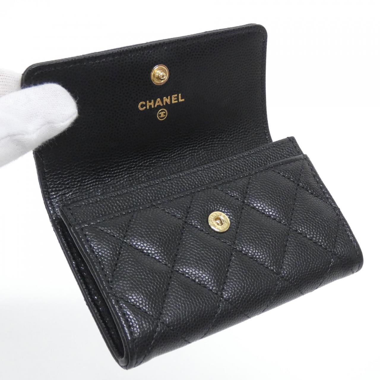 CHANEL AP5010 Card Case Grained Calfskin 4