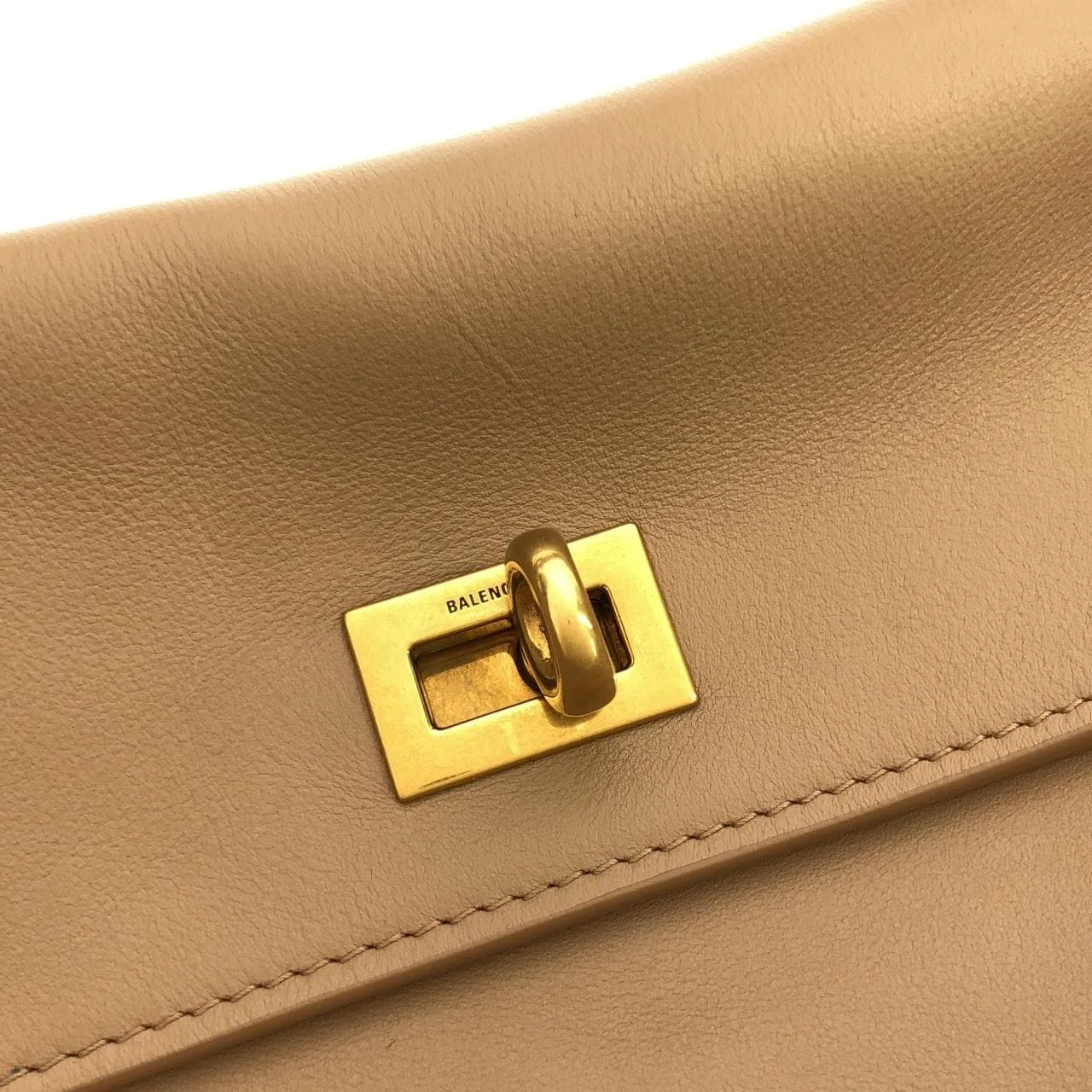 BALENCIAGA Rodeo 789772 2AA4V 手袋 皮革 黑色 皮革 中古品A - 縮圖 6