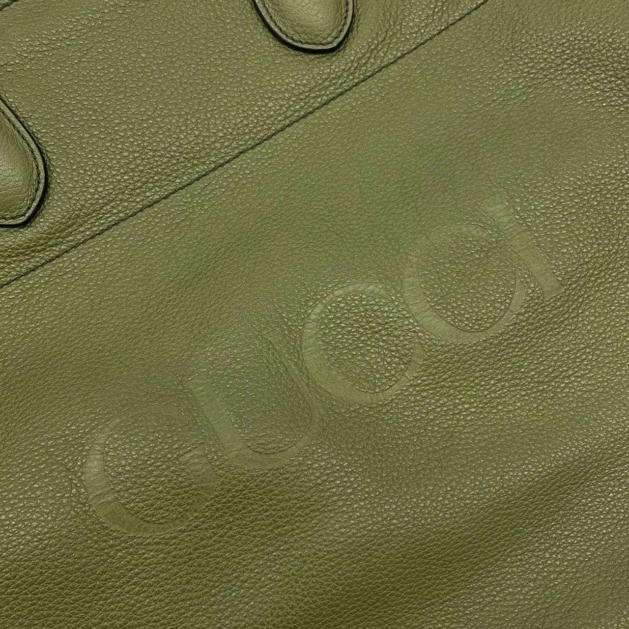 GUCCI 674837 0E8IG 手提包 皮革 黑色 皮革 中古品A - 縮圖 4