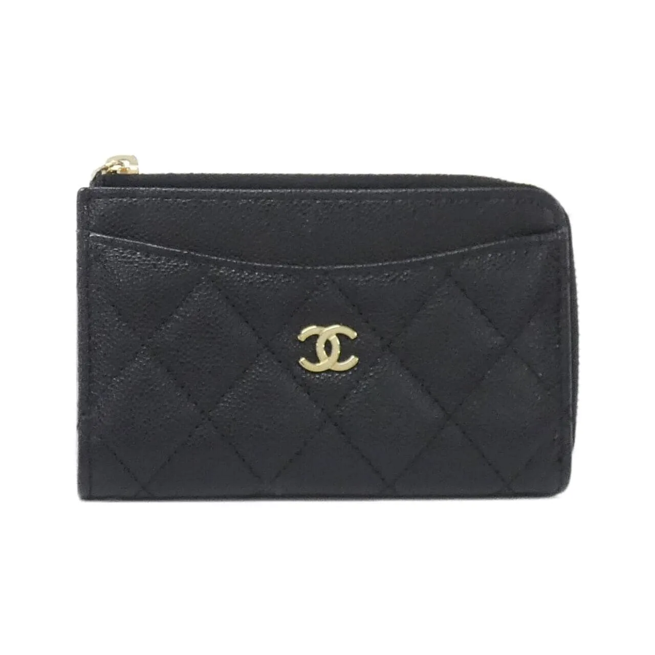 CHANEL Timeless Classic AP3179 Card Case Grained Calfskin