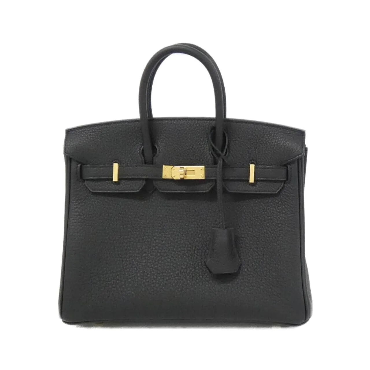 HERMES Birkin 041344CC Handbag Togo Black
