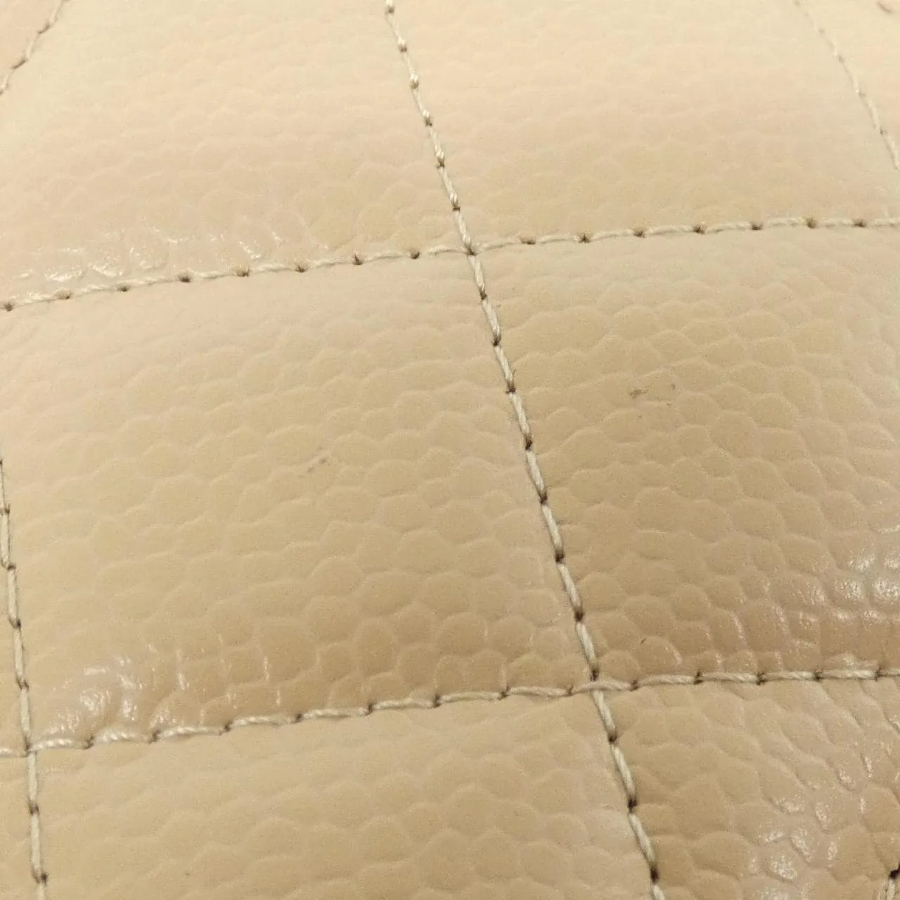 CHANEL Timeless Classic AP0250 Wallet Grained Calfskin 米色 荔枝紋牛皮 中古品A - 縮圖 4