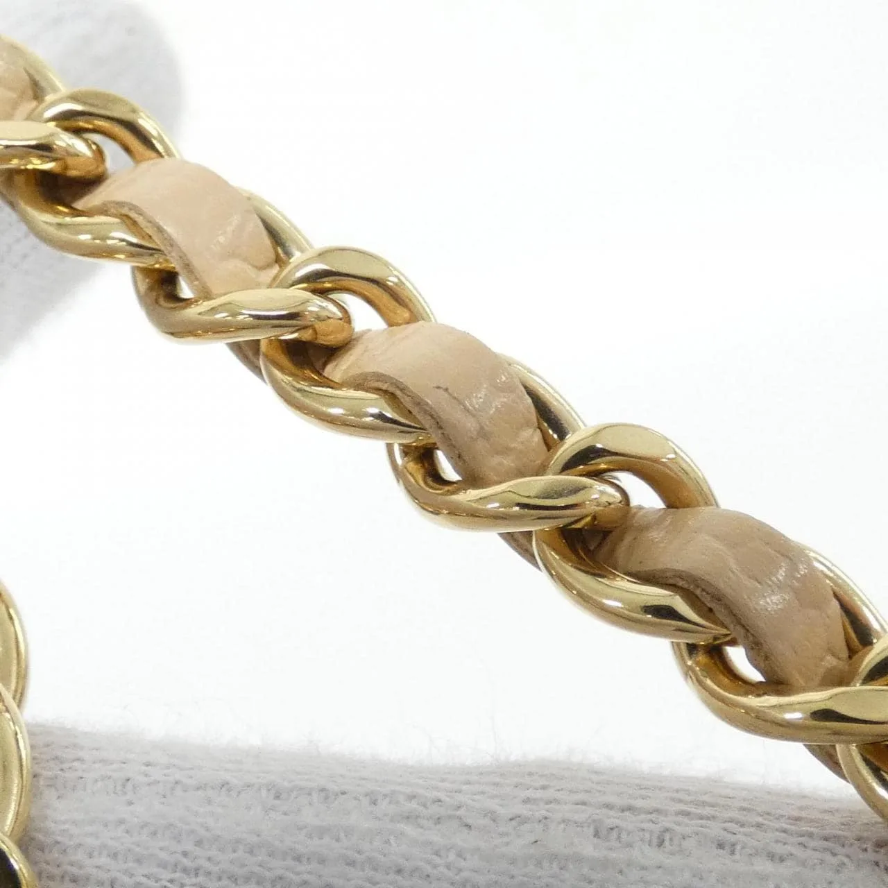 CHANEL Timeless Classic AP0250 Wallet Grained Calfskin 米色 荔枝紋牛皮 中古品A - 縮圖 7