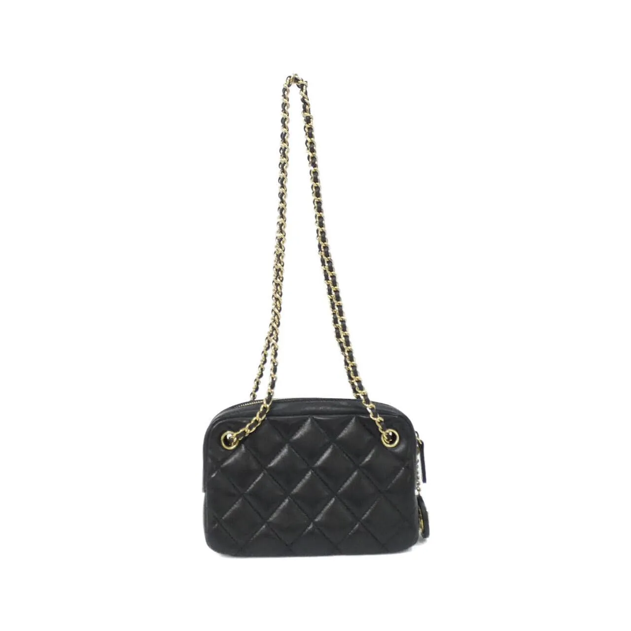 CHANEL AS5190 Shoulder Lambskin 黑色 羊皮 中古品A - 縮圖 2
