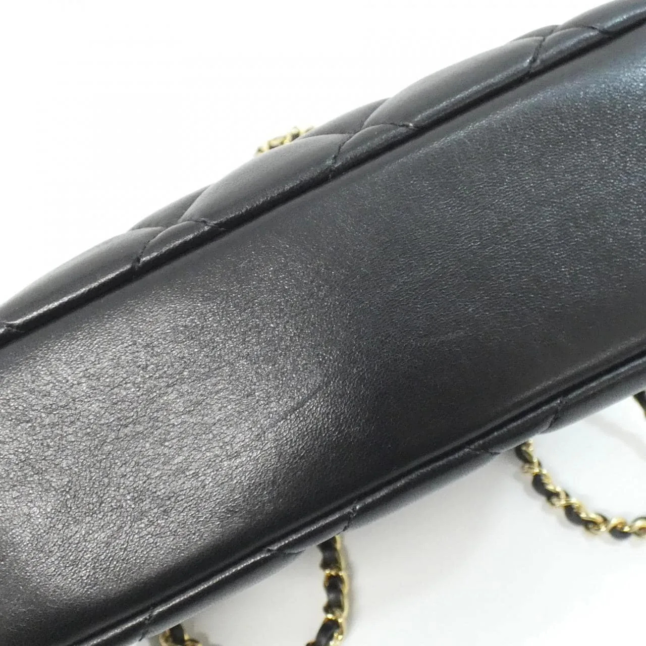 CHANEL AS5190 Shoulder Lambskin 黑色 羊皮 中古品A - 縮圖 3