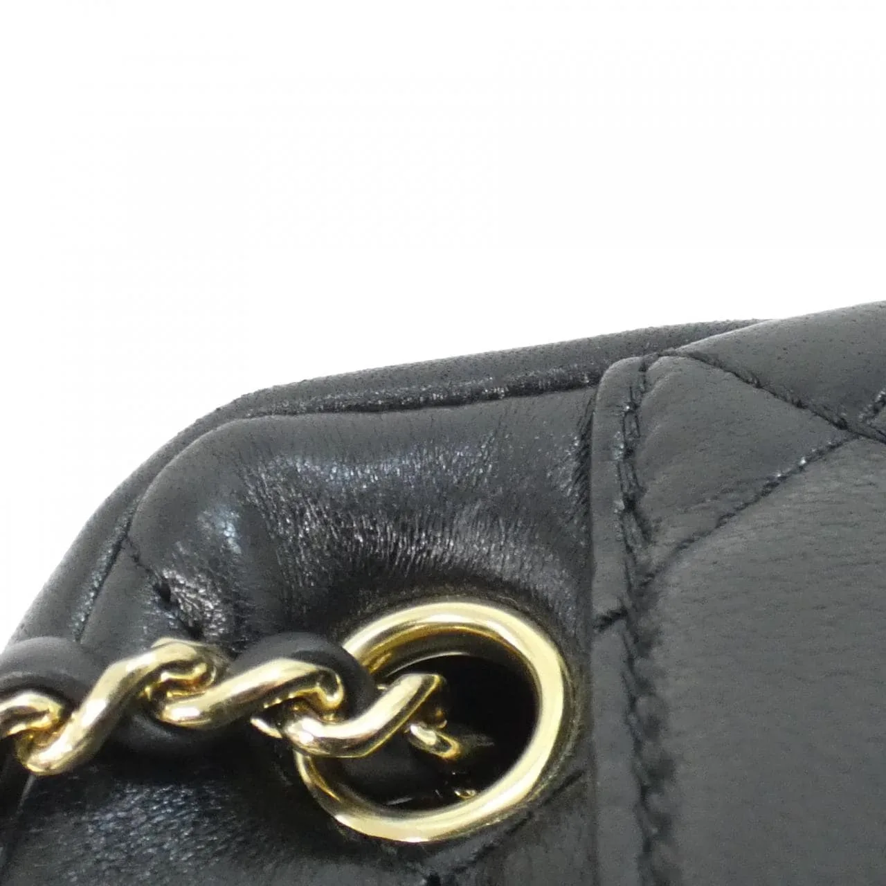 CHANEL AS5190 Shoulder Lambskin 黑色 羊皮 中古品A - 縮圖 7