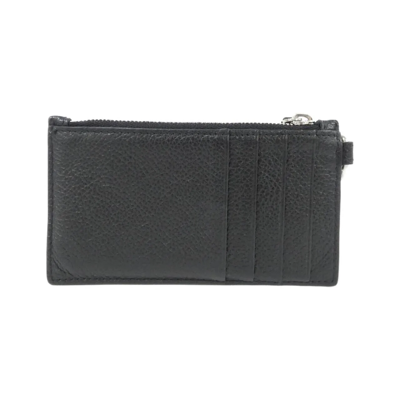 BALENCIAGA 594548 1IZI3 Coin Case 黑色 中古品A - 縮圖 2