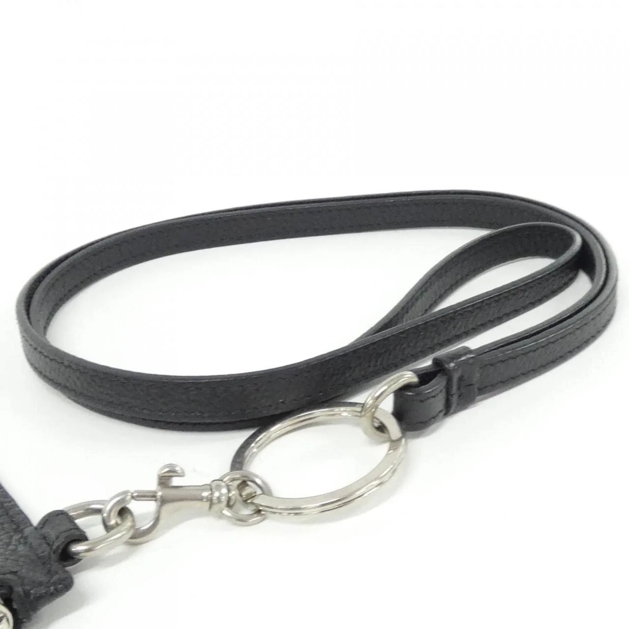 BALENCIAGA 594548 1IZI3 Coin Case 黑色 中古品A - 縮圖 5