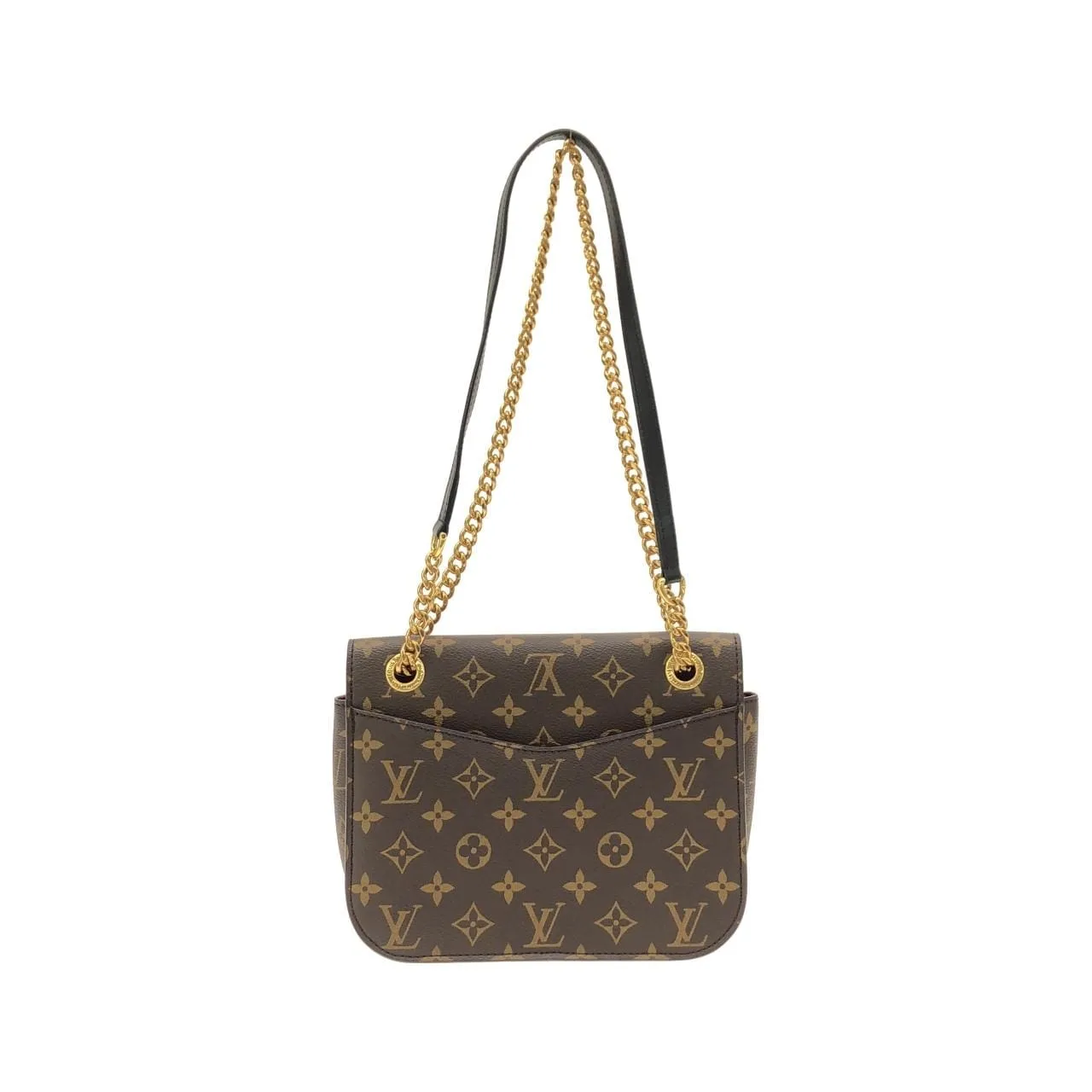 LOUIS VUITTON M45592 Shoulder Monogram 黑色 Monogram 中古品A - 縮圖 2