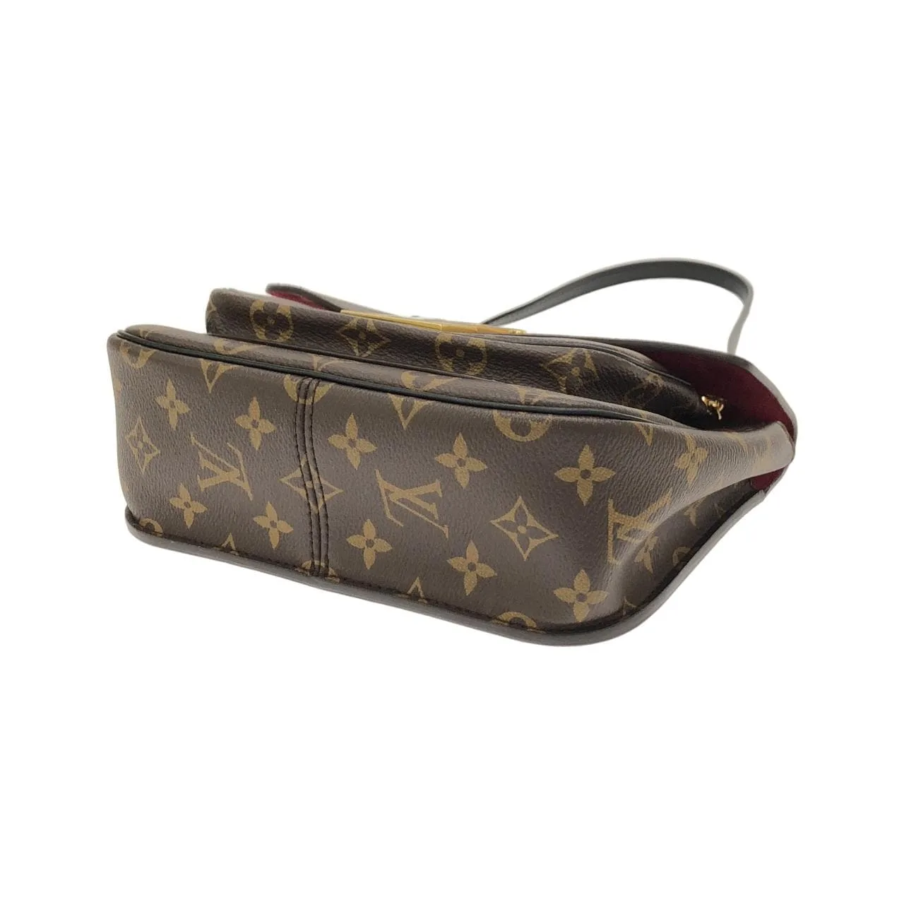 LOUIS VUITTON M45592 Shoulder Monogram 黑色 Monogram 中古品A - 縮圖 3