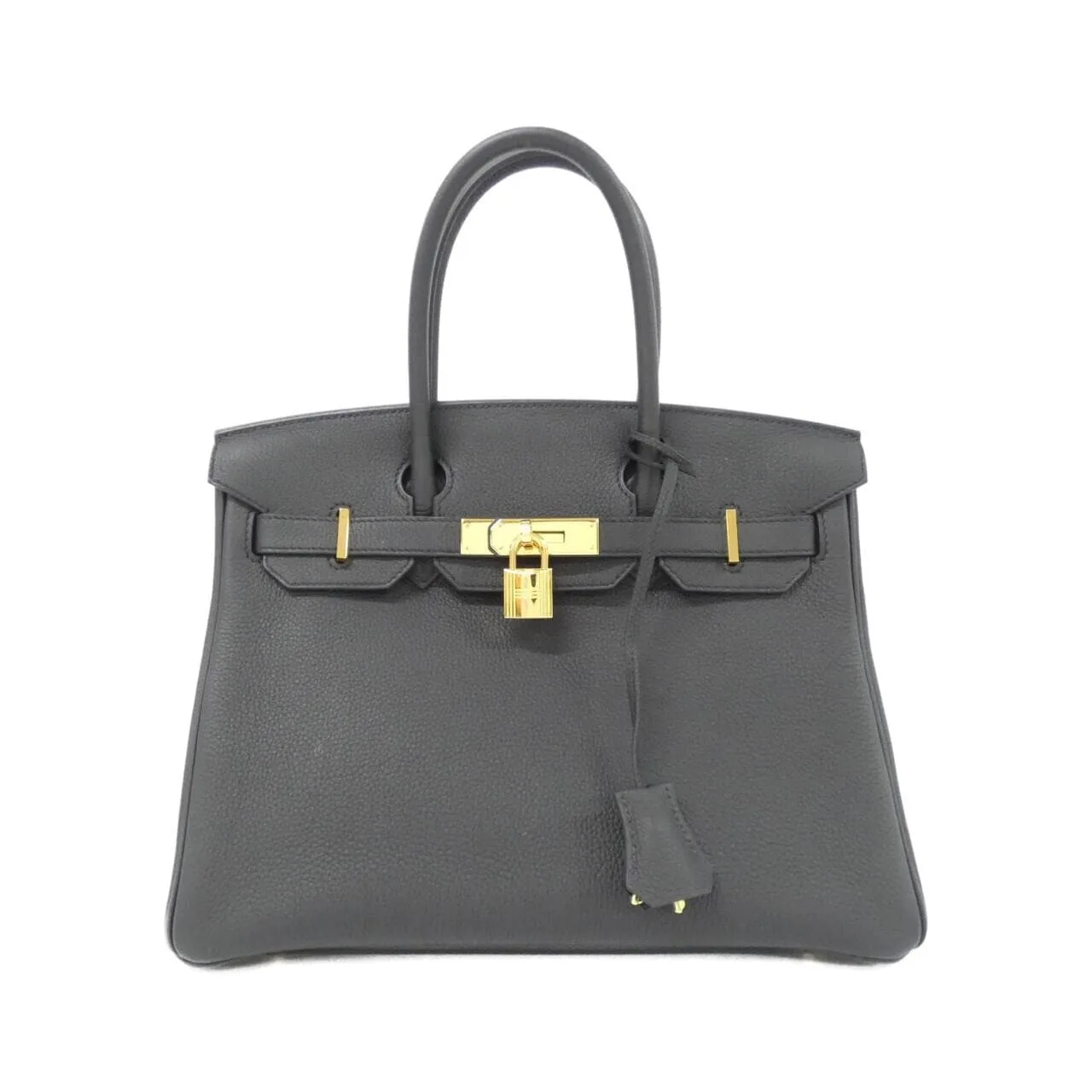 HERMES Birkin 027633CC Handbag Togo Black