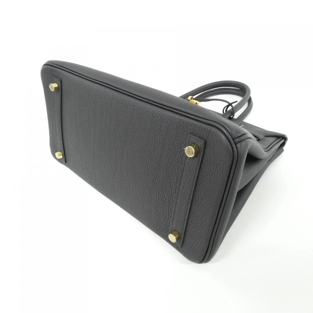 HERMES Birkin 027633CC Handbag Togo 黑色 Togo 牛皮 中古品A - 縮圖 3