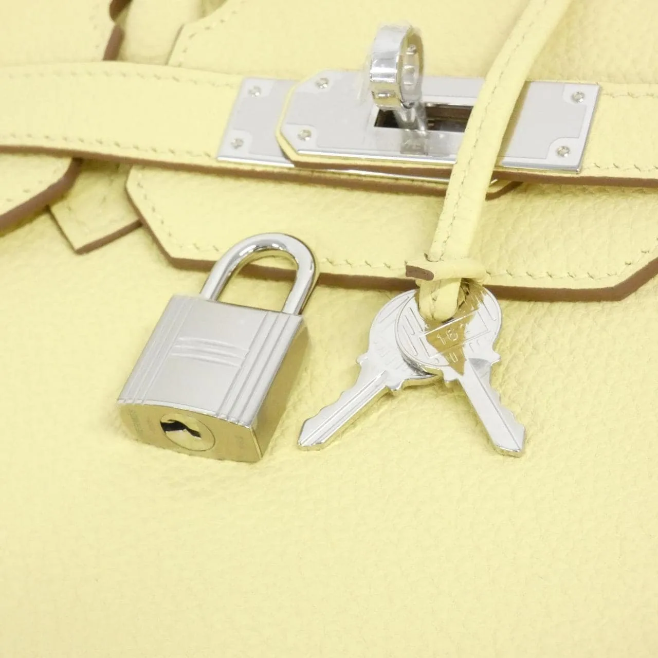 HERMES Birkin 030520CK Handbag Togo Togo Leather Unused - Thumbnail 4