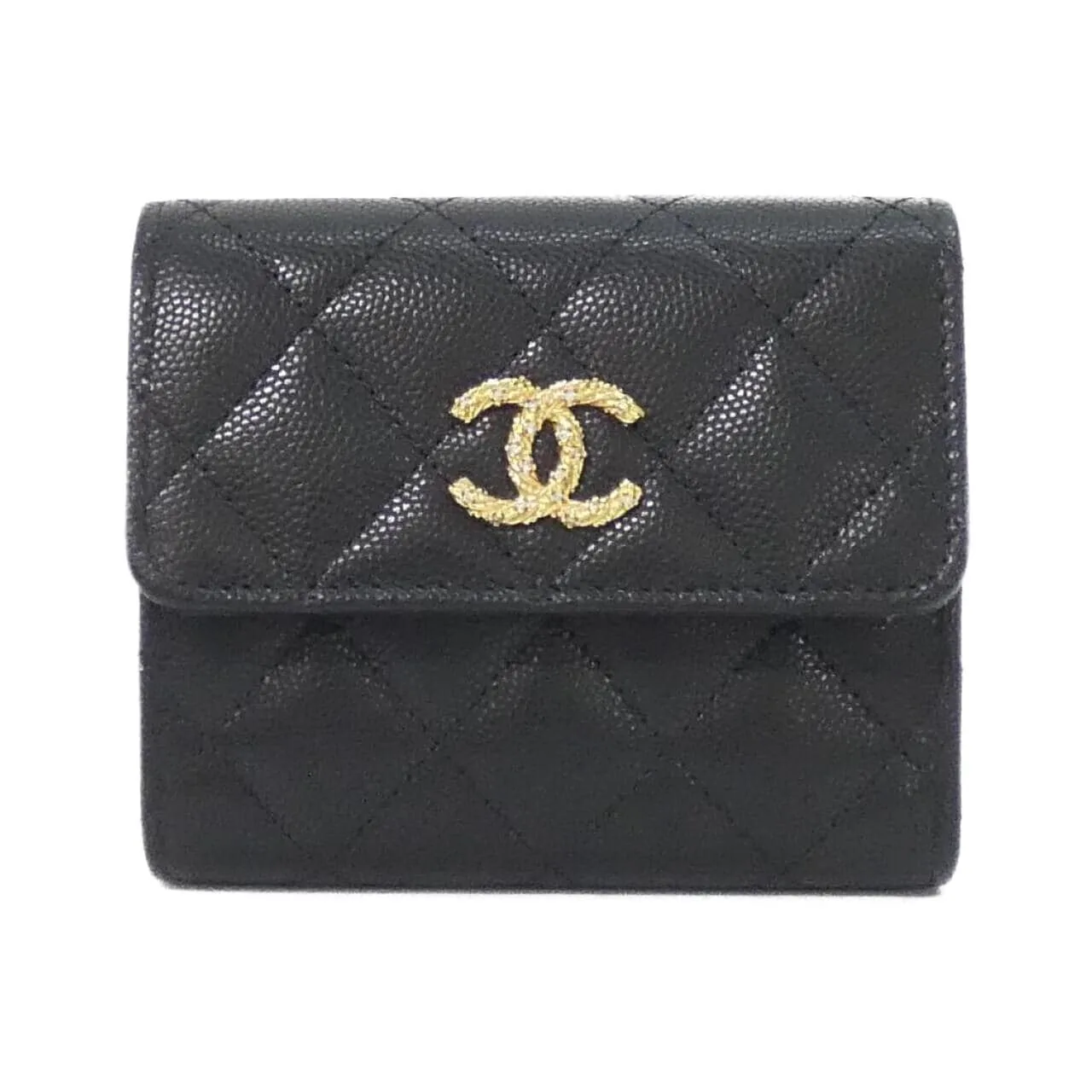 CHANEL AP5076 Wallet Grained Calfskin