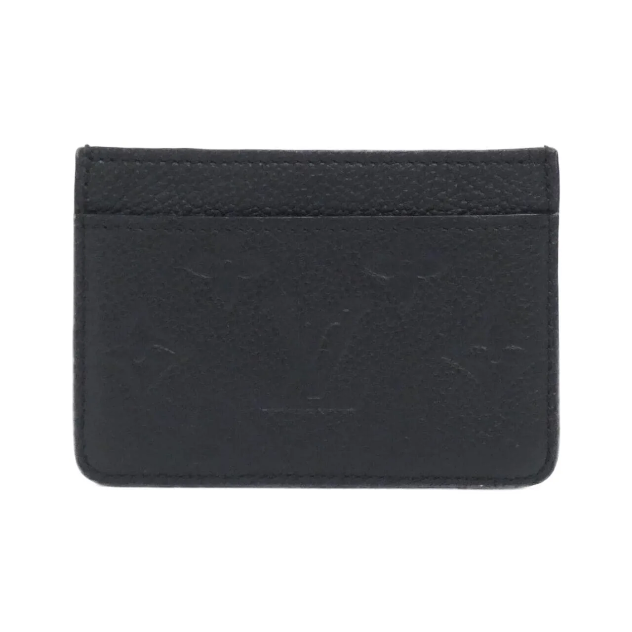 LOUIS VUITTON M69171 Card Case Monogram 黑色 Monogram 中古品A - 縮圖 2