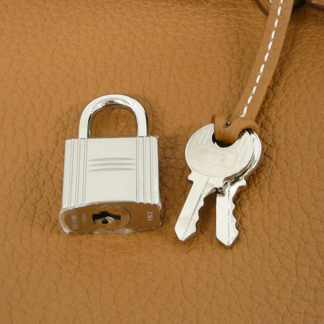 HERMES Birkin 041344CK Handbag Togo 金色 Togo 牛皮 未使用品 - 縮圖 4