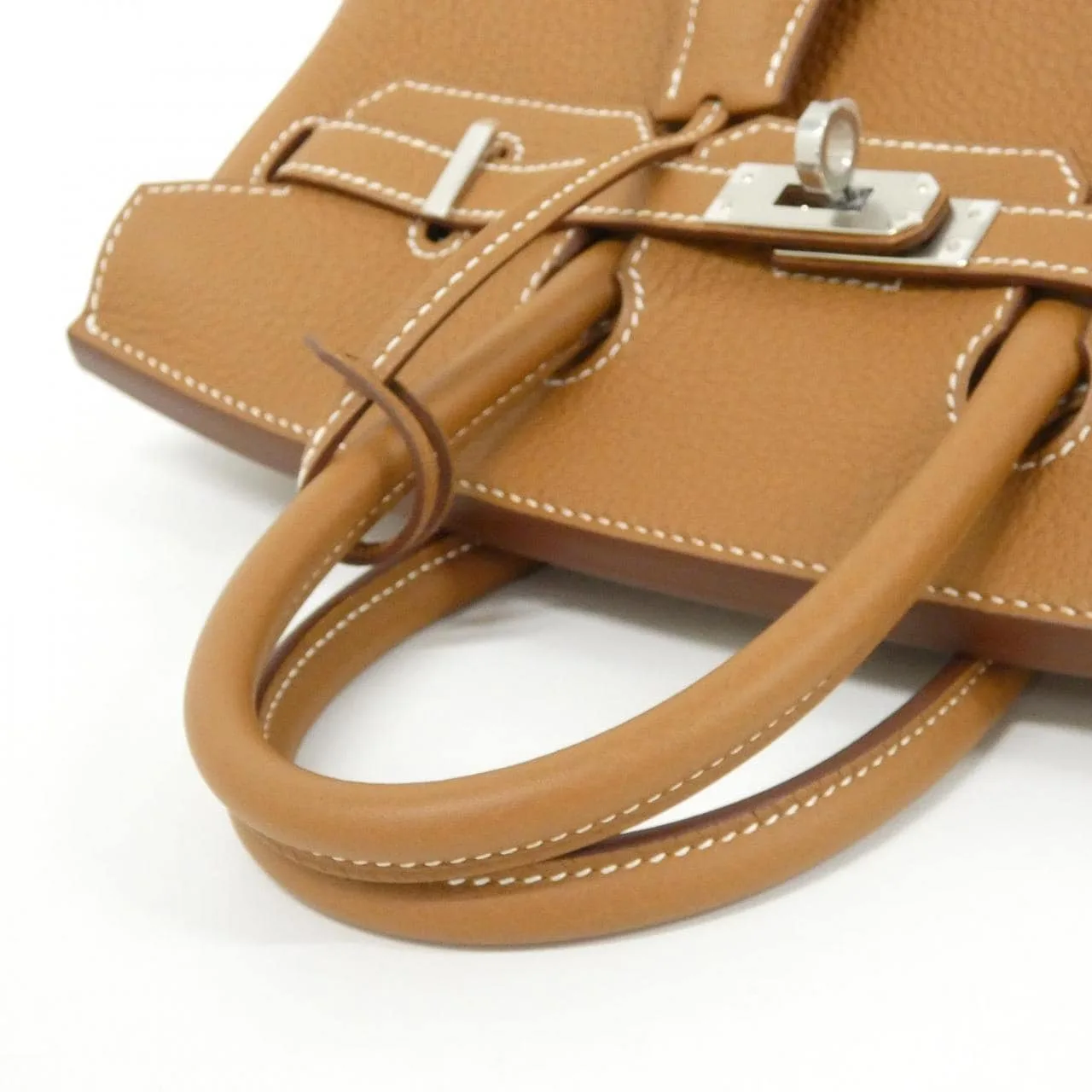 HERMES Birkin 041344CK Handbag Togo 金色 Togo 牛皮 未使用品 - 縮圖 5