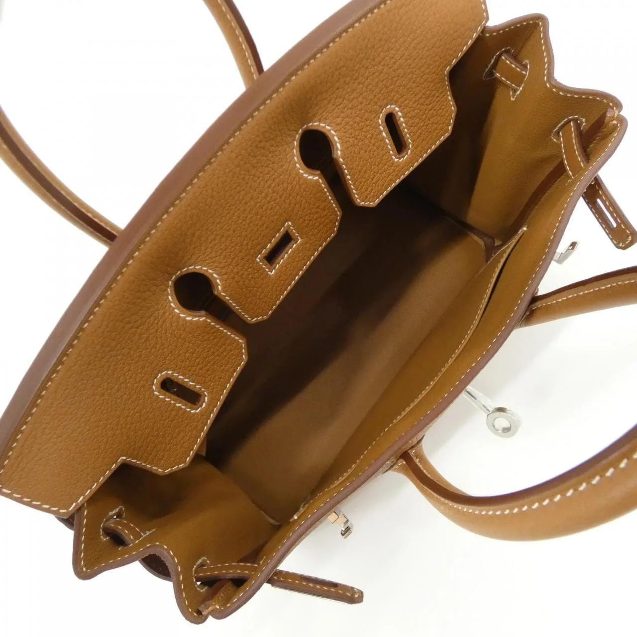 HERMES Birkin 041344CK Handbag Togo 金色 Togo 牛皮 未使用品 - 縮圖 6