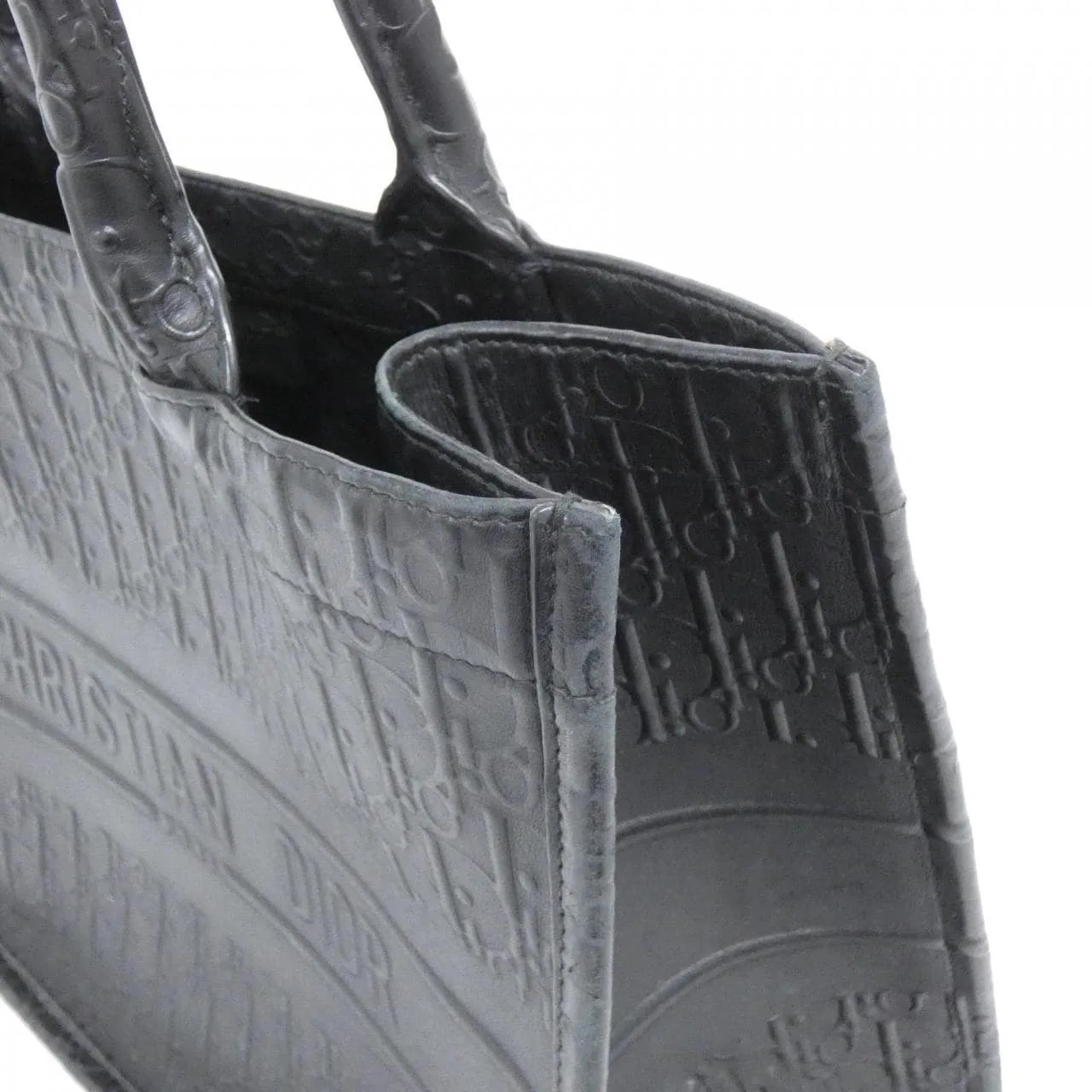 DIOR Book Tote M1296ZWSO 托特包 黑色 中古品B - 縮圖 7