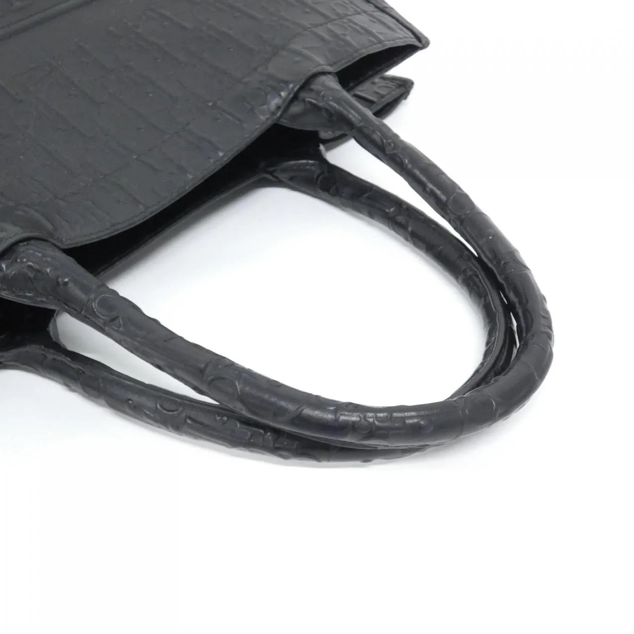 DIOR Book Tote M1296ZWSO 托特包 黑色 中古品B - 縮圖 8