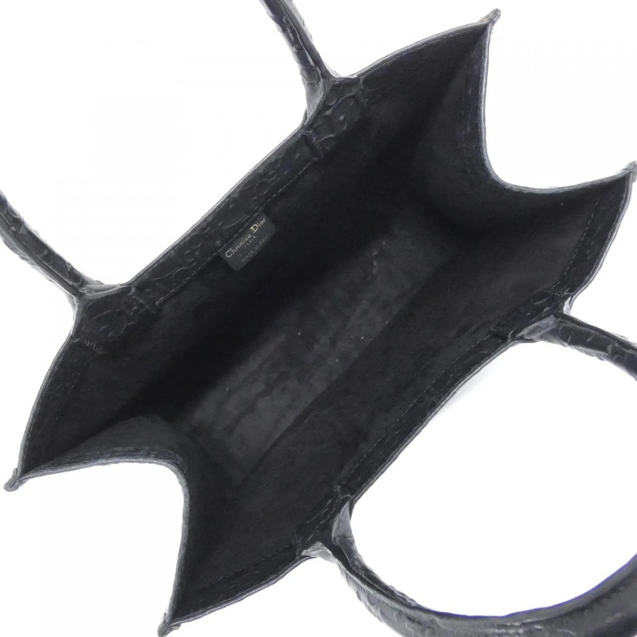 DIOR Book Tote M1296ZWSO 托特包 黑色 中古品B - 縮圖 9