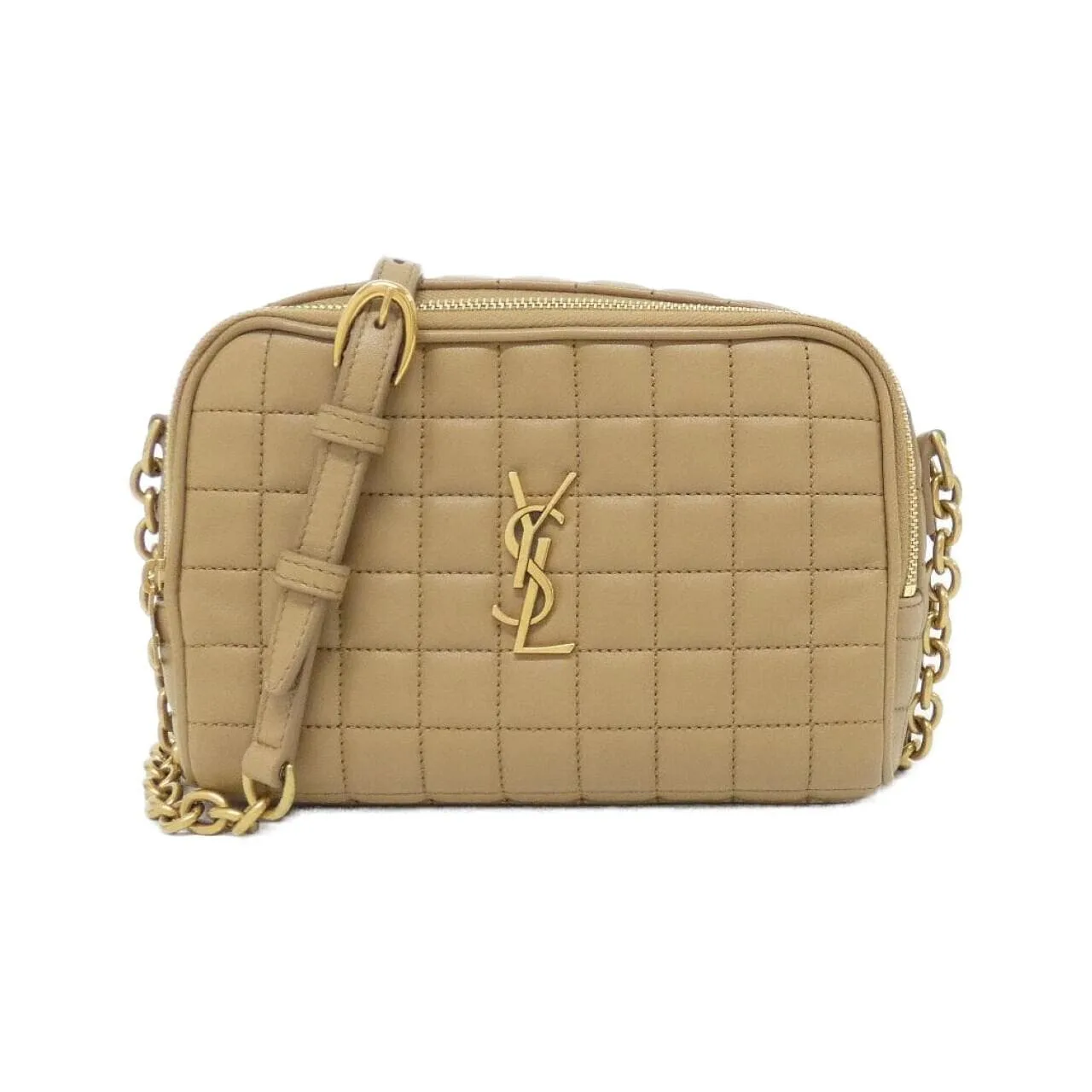 SAINT LAURENT 764809 AABVP Shoulder Lambskin Black