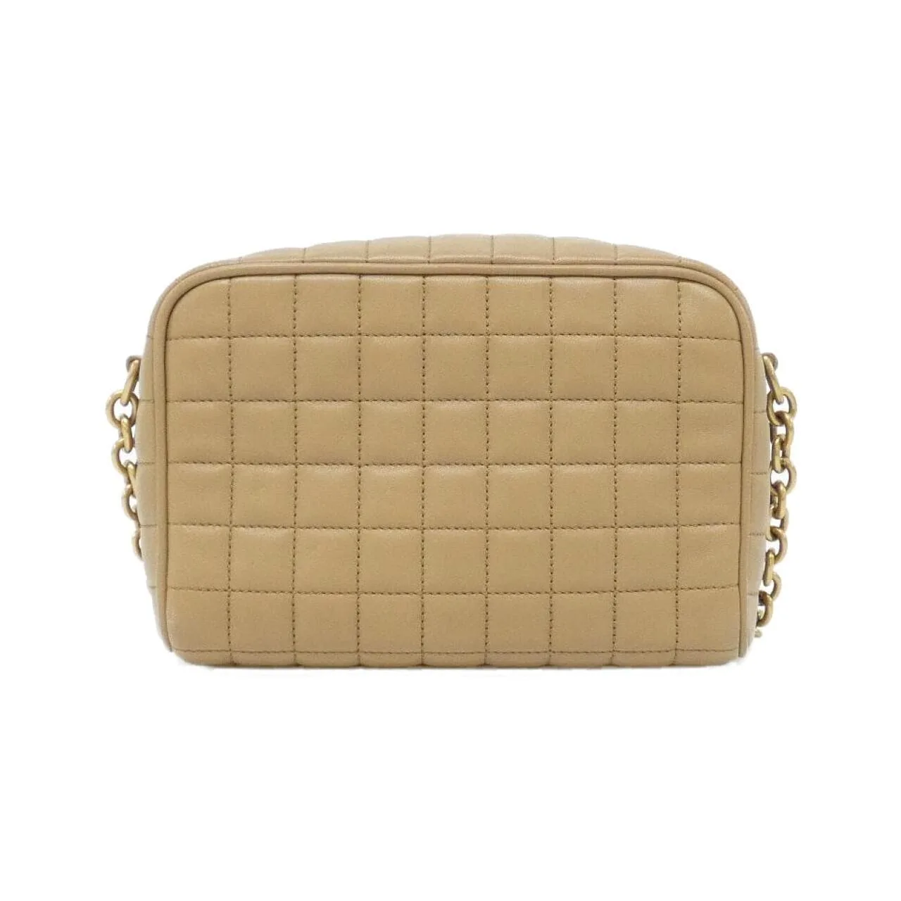 SAINT LAURENT 764809 AABVP Shoulder Lambskin 黑色 羊皮 中古品A - 縮圖 2