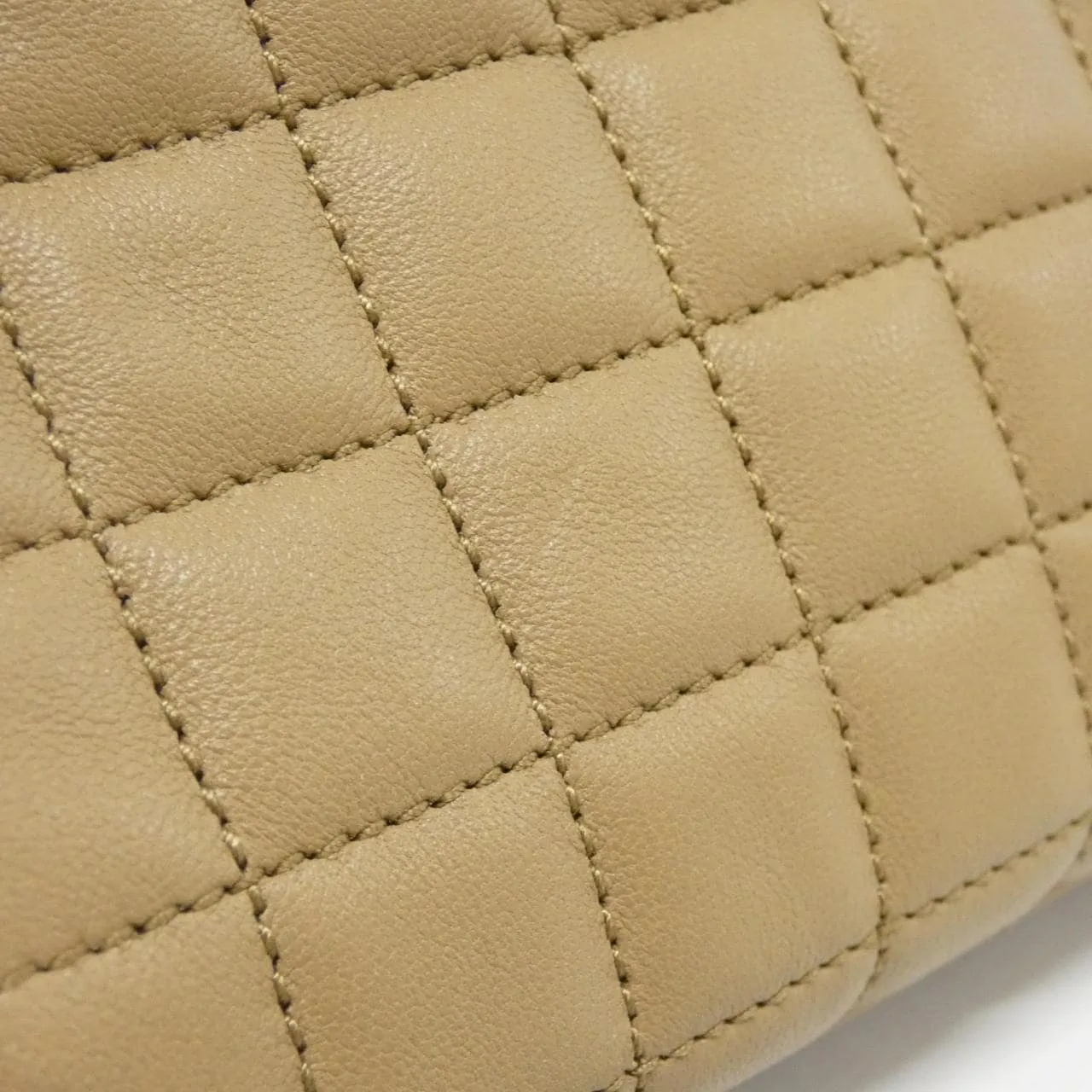 SAINT LAURENT 764809 AABVP Shoulder Lambskin 黑色 羊皮 中古品A - 縮圖 6