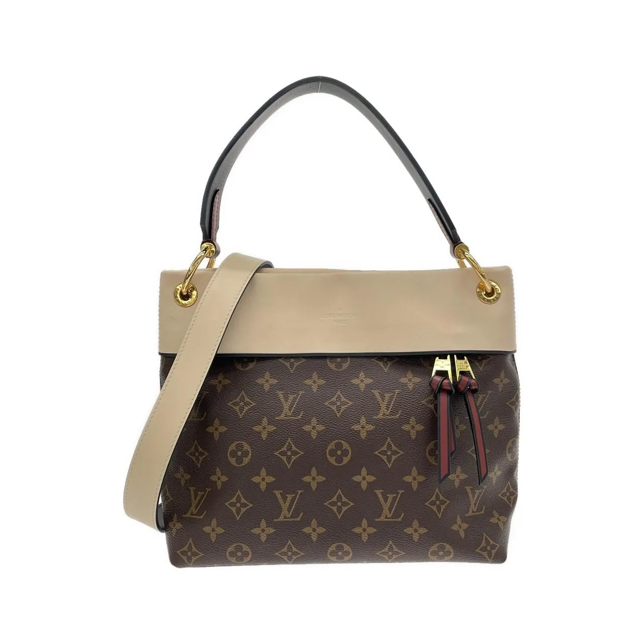LOUIS VUITTON M43576 Shoulder Monogram Black