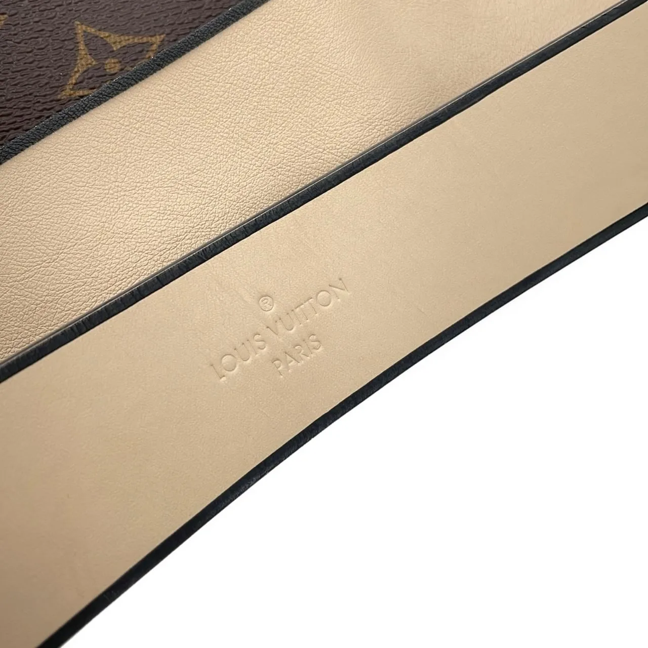 LOUIS VUITTON M43576 Shoulder Monogram 黑色 Monogram 中古品A - 縮圖 6