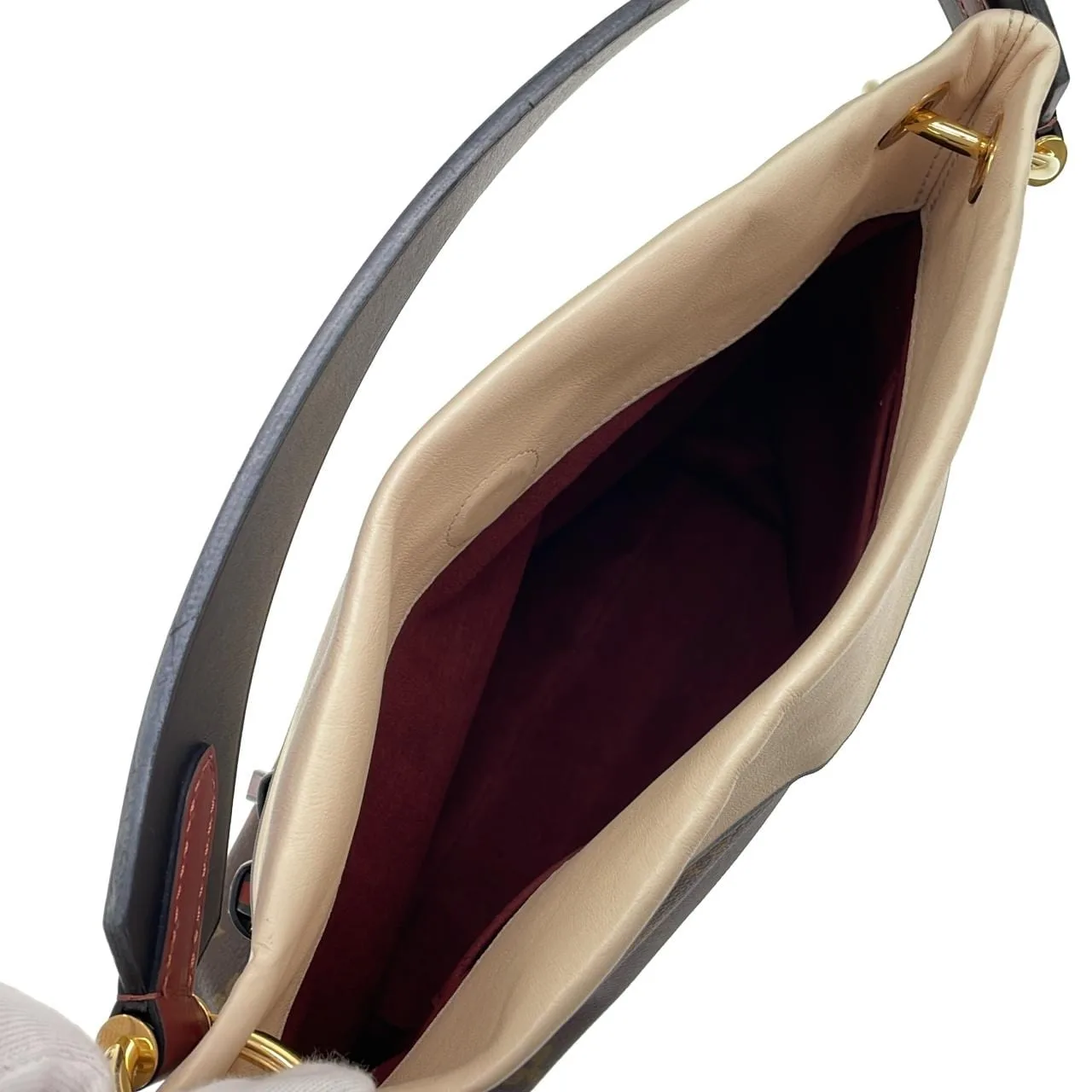 LOUIS VUITTON M43576 Shoulder Monogram 黑色 Monogram 中古品A - 縮圖 8