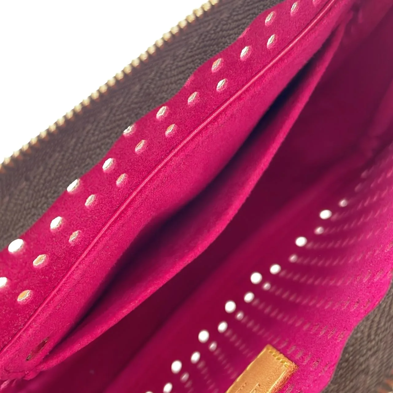 LOUIS VUITTON Pochette M95183 Pochette Monogram 黑色 Monogram 中古品A - 縮圖 8