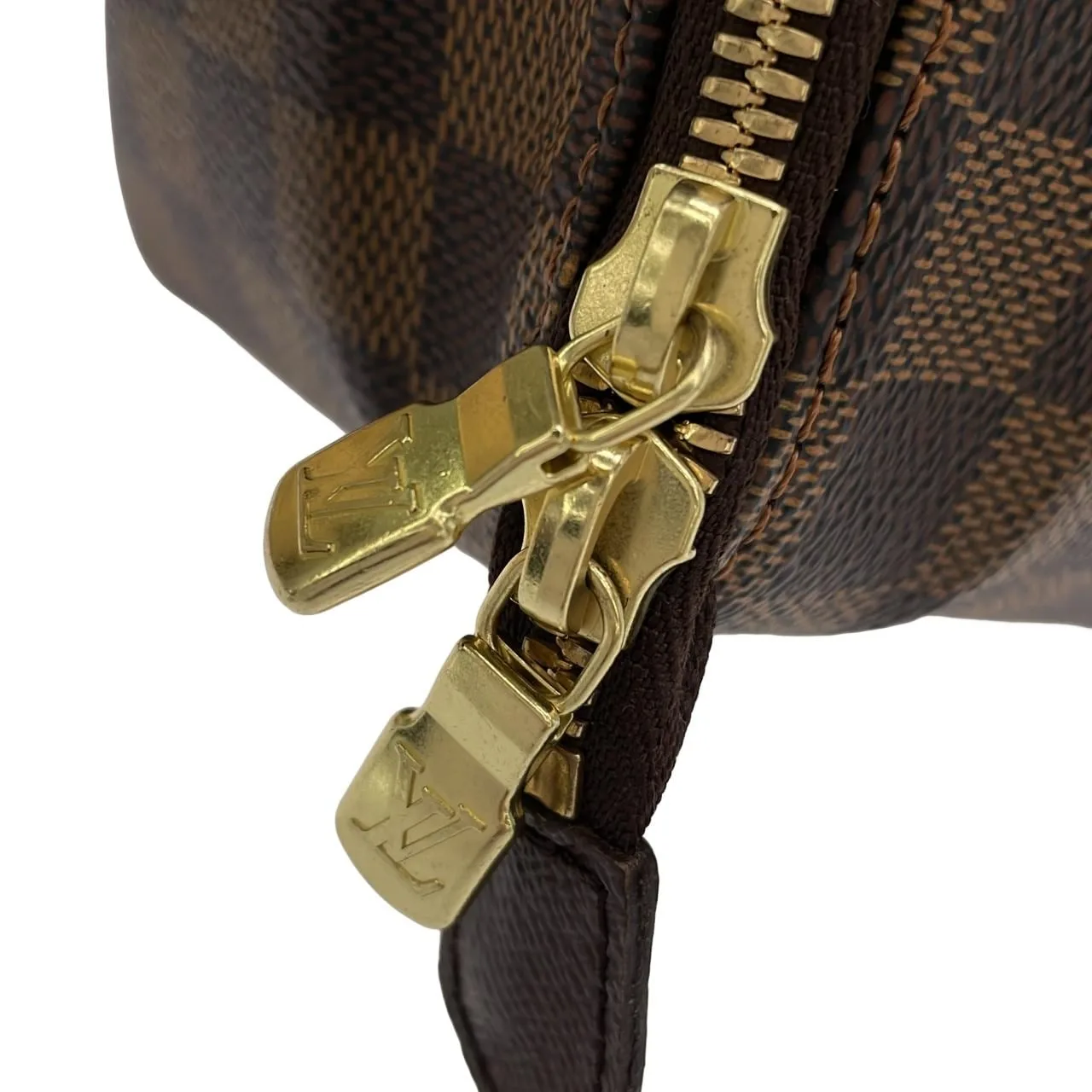 LOUIS VUITTON N51173 Handbag Damier 黑色 Damier 中古品A - 縮圖 5